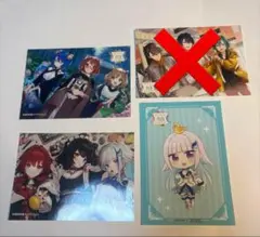 にじさんじ ポストカード 4枚セット