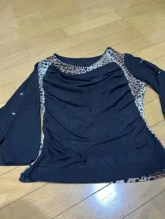 値下げ　社交ダンス用トップス　Lサイズ　美品
