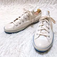 ムーンスター キャンバス スニーカー バイカラー 25.5cm