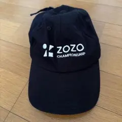 ZOZO CHAMPIONSHIP ゾゾチャンピオンシップ　　キャップ　黒