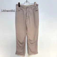 ⚫︎【L&Beautiful】チノパン　カジュアル（w61）シンプル　ストレッチ