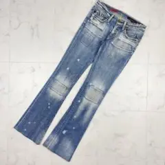 AG Jeans フレアデニム ライトブルー サイズ24R*HB1560