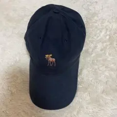 アバクロ Abercrombie&Fitchネイビーキャップ
