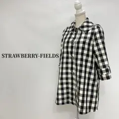STRAWBERRY-FIELDS ジャケット ギンガムチェック レインコート