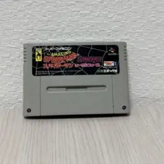SFCスーパーファミコン　スパイダーマンリーサルフォーズ　説明書付き　動作確認済 SFCスーパーファミコン スパイダーマンリーサルフォーズ 説明書