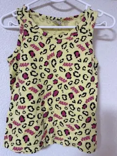 ANAP ヒョウ柄　タンクトップ　100