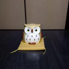 陶器製フクロウの置物