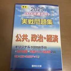 2025 大学入学共通テスト 実戦問題集 公共・政治・経済