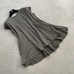 美品　23区　ノースリーブチュニック　カーキ　38 近年タグ