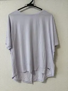 プーマ 薄紫色 半袖Tシャツ
