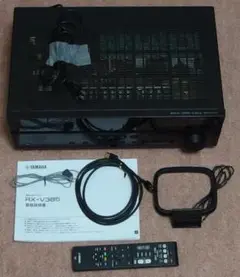 G241\"　現状品 YAMAHA AVレシーバー RX-V385 リモコン欠品 Amazon.co.jp: ヤマハ(YAMAHA) AVレシーバー ブラック RX-V385(B