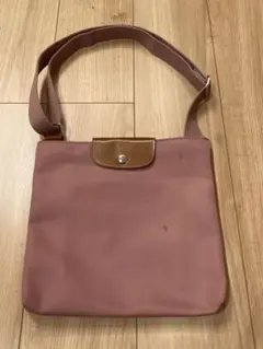 LONGCHAMP ロンシャン ショルダーバッグ くすみピンク