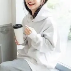 完売品❗️ユニセックス裏起毛フーディー