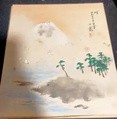 骨董品 色紙