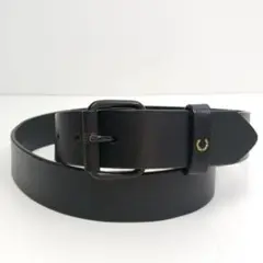 ✨美品✨フレッドペリー　ボックスレザー　本革ベルト　ブラック 100㎝