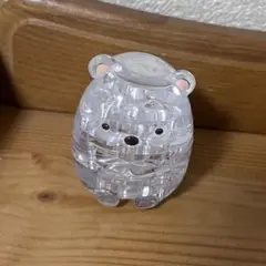 すみっコぐらし　しろくま　クリスタルフィギュア