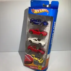 ホットウィールフェラーリ5PACK【BFB28】未開封ミニカー Ferrari.5.Pack.（Amazon.com: Hot Wheels Ferrari 5 Pack