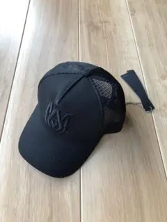 AMIRI アミリ コットン フルキャンバス トラッカーキャップ ブラック
