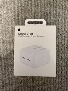 Apple純正デュアル充電器　新品