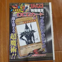未開封　ブラック・マジシャン 特別限定OCGカード