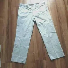 Aquascutum アクアスキュータム ライトグレー スラックス