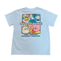 新品☆タグ付き 星のカービィ Tシャツ 110cm 水色 キッズ カービィ