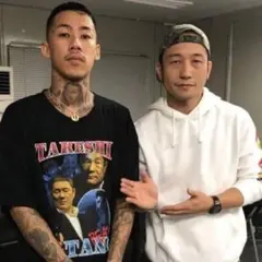 【有名人多数着用】北野武 【XLサイズ】 Tシャツ ブラック vintage