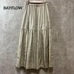 BAYFLOW ベイフロー サテンスカート　レディース　BW2003MR02