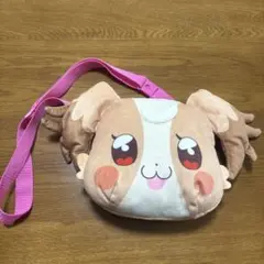 わんだふるプリキュア　こむぎ　ぬいぐるみショルダーバッグ