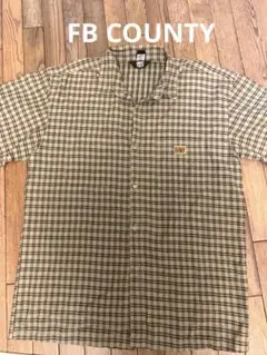 FB COUNTY チェック柄 半袖シャツ 2XL
