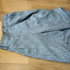 グレー チェック柄 カジュアルパンツ中古