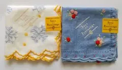 【イネス ド ラ フレサンジュ】新品タグ付きハンカチ 2枚セット