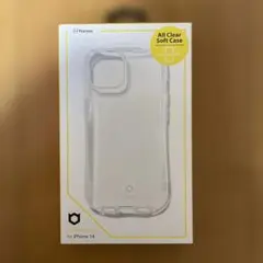 iPhone 14用クリアソフトケース Look in Clear
