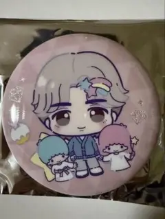 seventeen サンリオ 缶バッジ　エスクプス