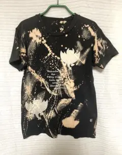 スプラッシュペイントデザイン Tシャツ サイズM ブラック　未使用