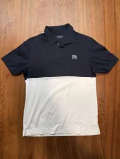 BURBERRY GOLF バーバリーゴルフポロシャツ ネイビー/ホワイト 2
