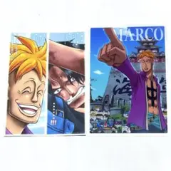 ONEPIECE ジャンボカードダス 2点セット マルコ エース