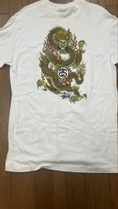 90's 赤青タグ Old Stussy Dragon オールドステューシー