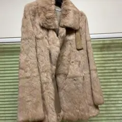ラビットファーハーフコート
