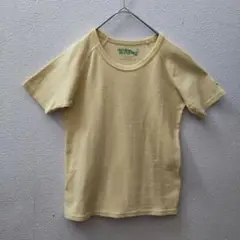 【The BLUE PORT 】セイラースピリット半袖Tシャツ くすみイエローМ