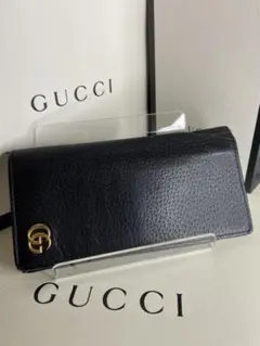 GUCCI グッチ 長財布 マーモント レザー