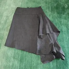 sarah pacini アシンメトリックスカート ダークグレー ◇sarah pacini(サラ パチーニ)◇スカートが入荷しました