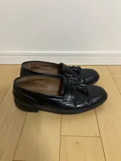 タッセルローファー レザー ローファー フリンジ付き