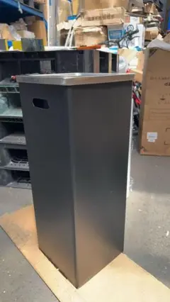 中古 美品 灰皿 スタンド 屋外 吸い殻入れ タバコ おしゃれ 蓋付き