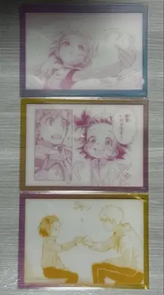 メダリスト展　ランダムクリアカード×3種　結束いのり