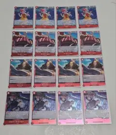 ワンピースカード　シャンクスデッキパーツ　ウタ　ルウ　ヤソップ　レイリー　SR