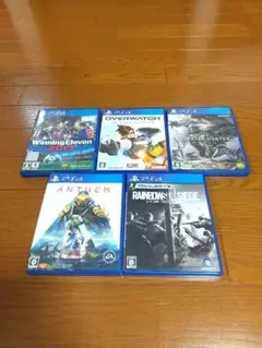 プレイステーション4用ソフト 5点セット まとめ売り ps4 中古品