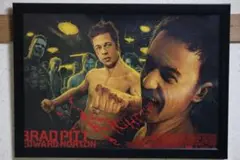 ファイト・クラブ　Fight Club　ポスター　額付き