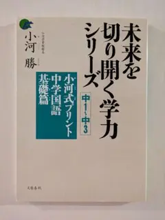 未来を切り開く学力シリーズ 中1-3　小河式プリント中学国語基礎編