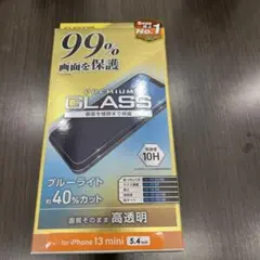 エレコム　iPhone13mini用　ガラスフィルム